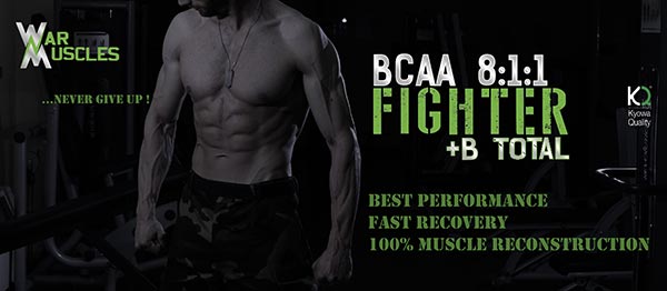 Bcaa Fighter 8:1:1 Kyowa 400cps by War Muscle banner