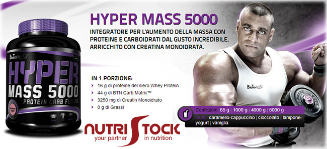 HyperMass 5000 5kg Biotech USA banner 