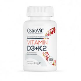 Vitamin D3+K2 90tabs